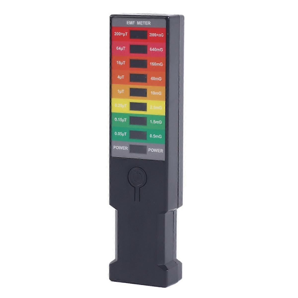 Detector de radiații electromagnetice portabil EMF Reader EMF Meter Tester Magnetic Field Monitor cu baterie