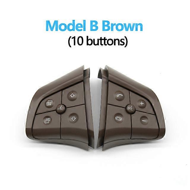 3 Colors Car Multi-function Steering Wheel Buttons Control Switch Button Kit For Mercedes Benz GL ML R B Class W164 W245 W251