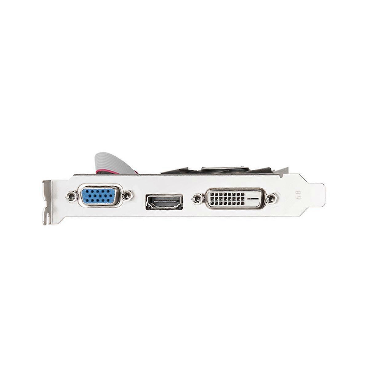 GT610 Graphics Card DDR3 True 2GB 810MHZ Computer Video Card PCI-E 16X -Compatible+VGA+DVI Low Nois