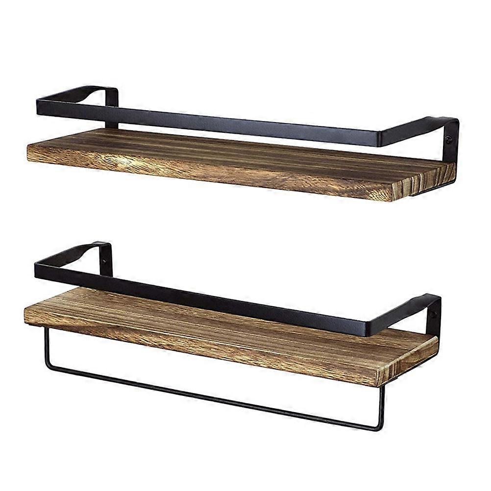 Wall Mounted Floating Shelves Solid Wood Rustic Shelving Storage