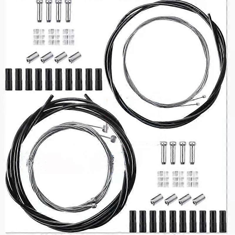 Bicycle mountain bike brake line pipe/shift line pipe/feed line cap V disc brake universal (brake shift double inner line set (one set))