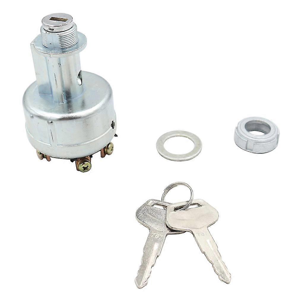 Starter Key Switch With 4 Position 6 Terminals 2 Keys Replacement For Tractor new