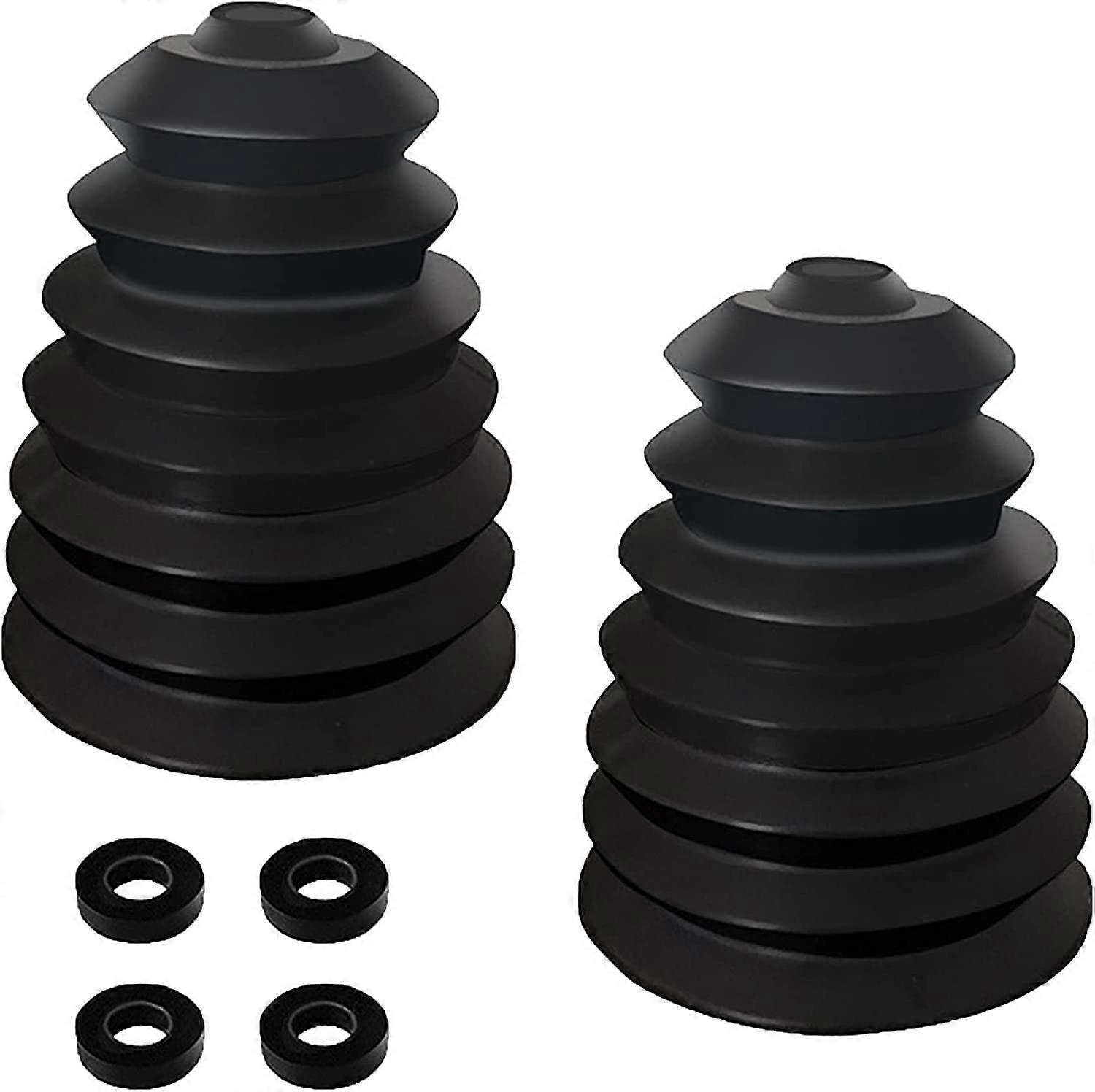 2PCS Electric Dust Collector Accessory with 4 Elastic Rubber Ring