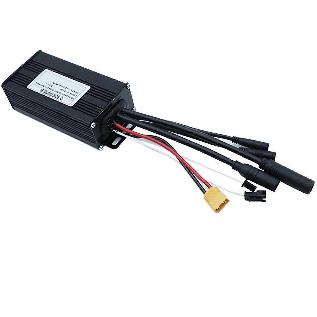 Controller per bicicletta elettrica 36V48V 750W Brushless 25A Controller sinusoidale Accessori per biciclette elettriche nero