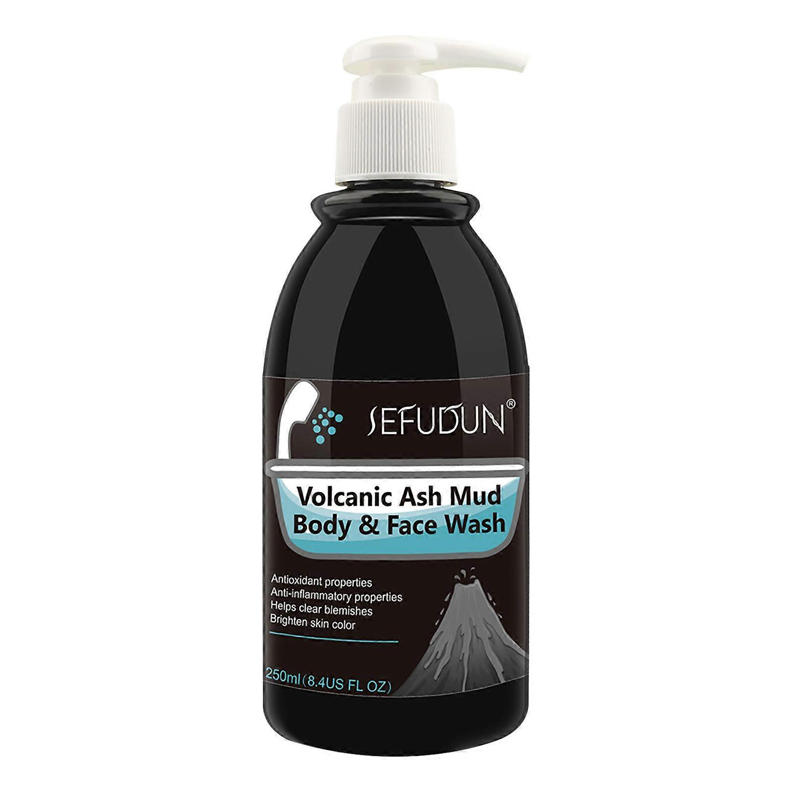 Vulkanisk Lera Snö Duschgel Långvarig Doft Olja Kontroll Kroppstvätt WU1153