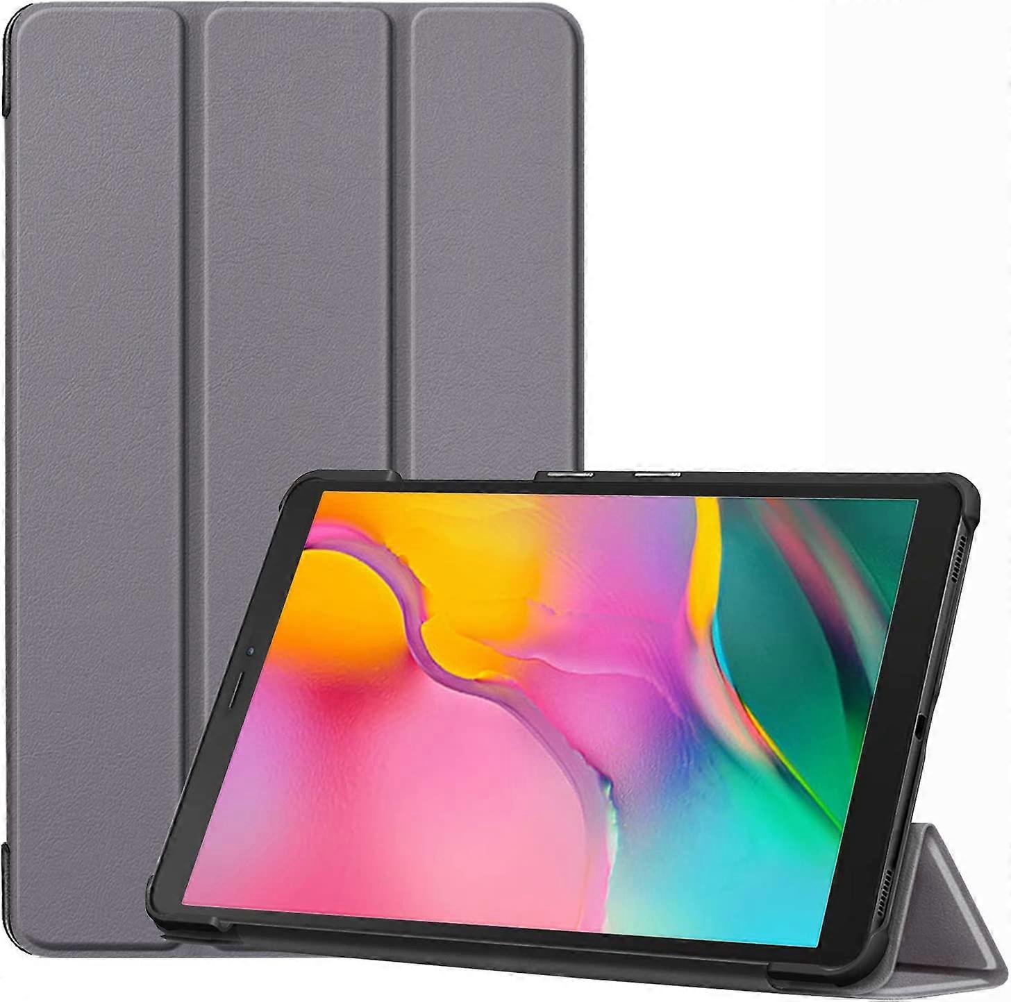 Galaxy Tab A 8.0 2019 Case, Slim Light Cover Trifold Stand Hard Shell Folio Case T290 T295