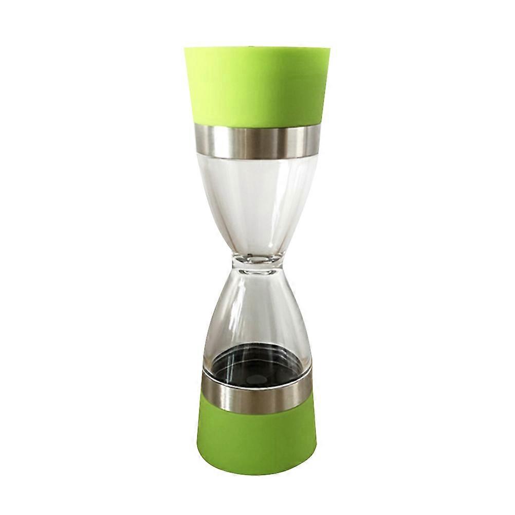 Creative Double Use Pepper Grinder Manual Ceramic Core Salt Mill Hand Kitchen Grinder Tool (Green)