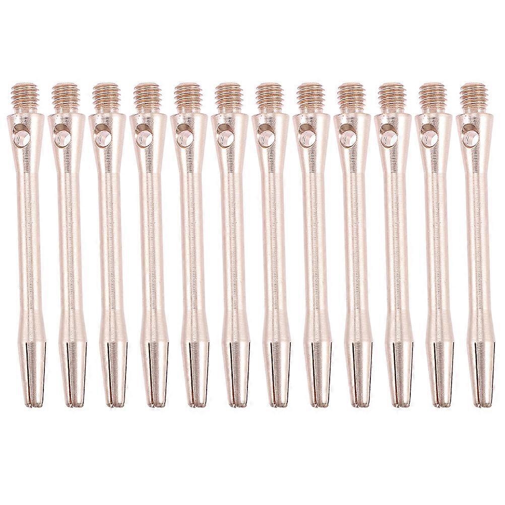12Pcs Aluminum Dart Shafts Metal Dart Rods Aluminum Dart Stems Dart Shaft Replacements(35mm