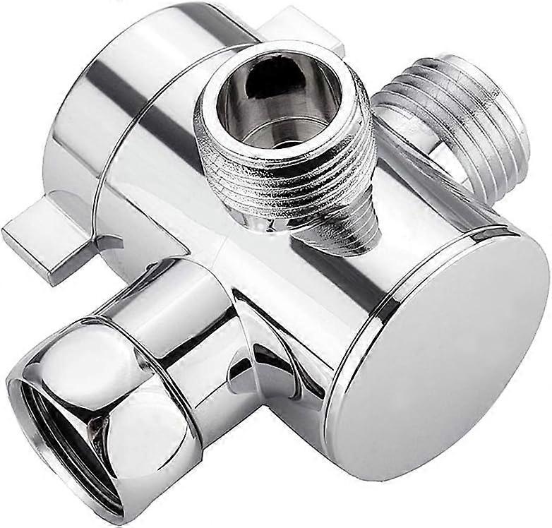 G1/2 Multi-Function Shower Diverter Valve - Water Separator for Bathroom Head Replacement