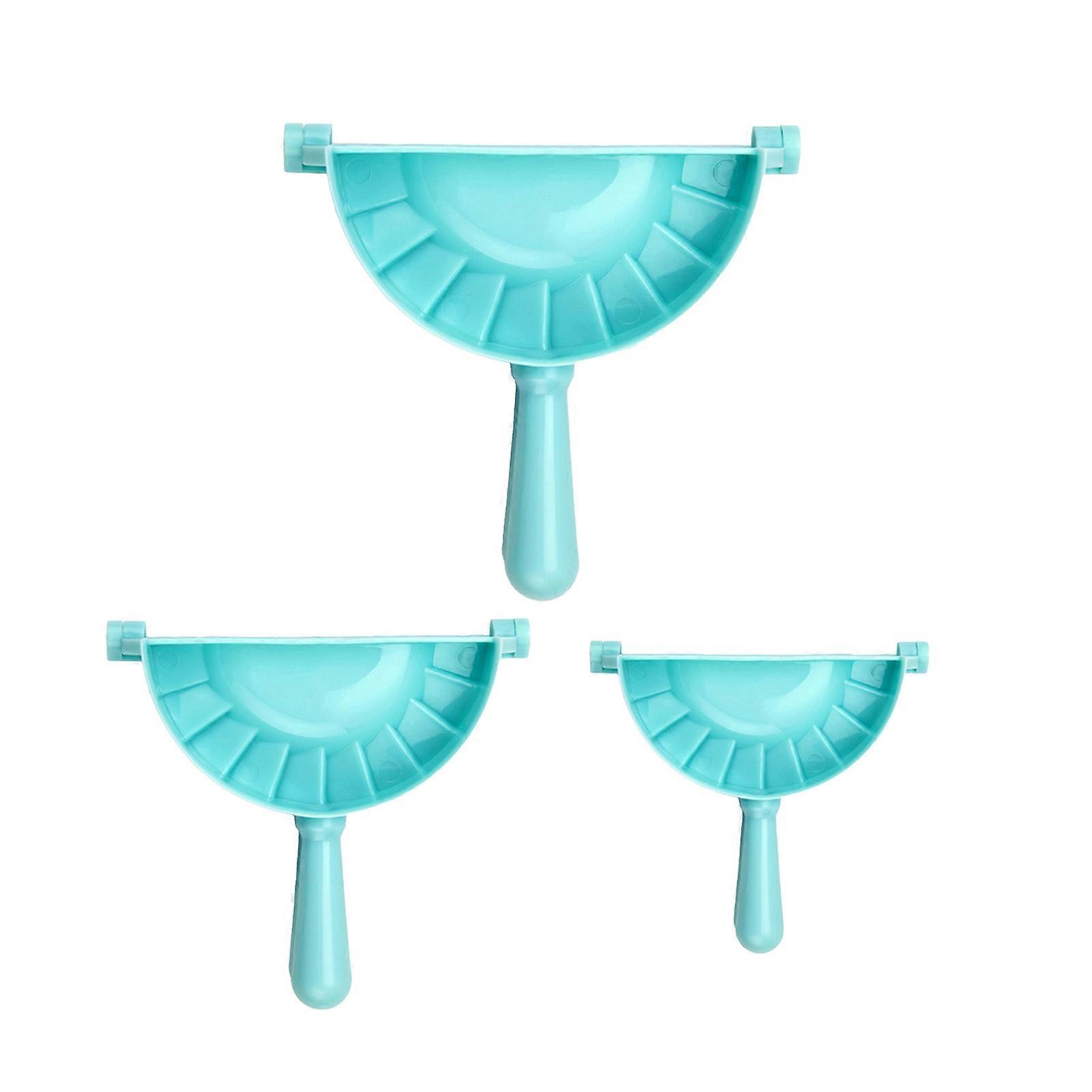 3 Pcs/Set Dumpling Mold Set Multiple Shapes Easy to Operate DIY Convenient Dumplings Cutter Maker for Kitchen