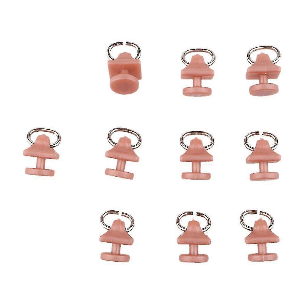 10pcs Curtain Track Glider Rail Sliding Roller Runner Hook Ceiling Carrier 20mm