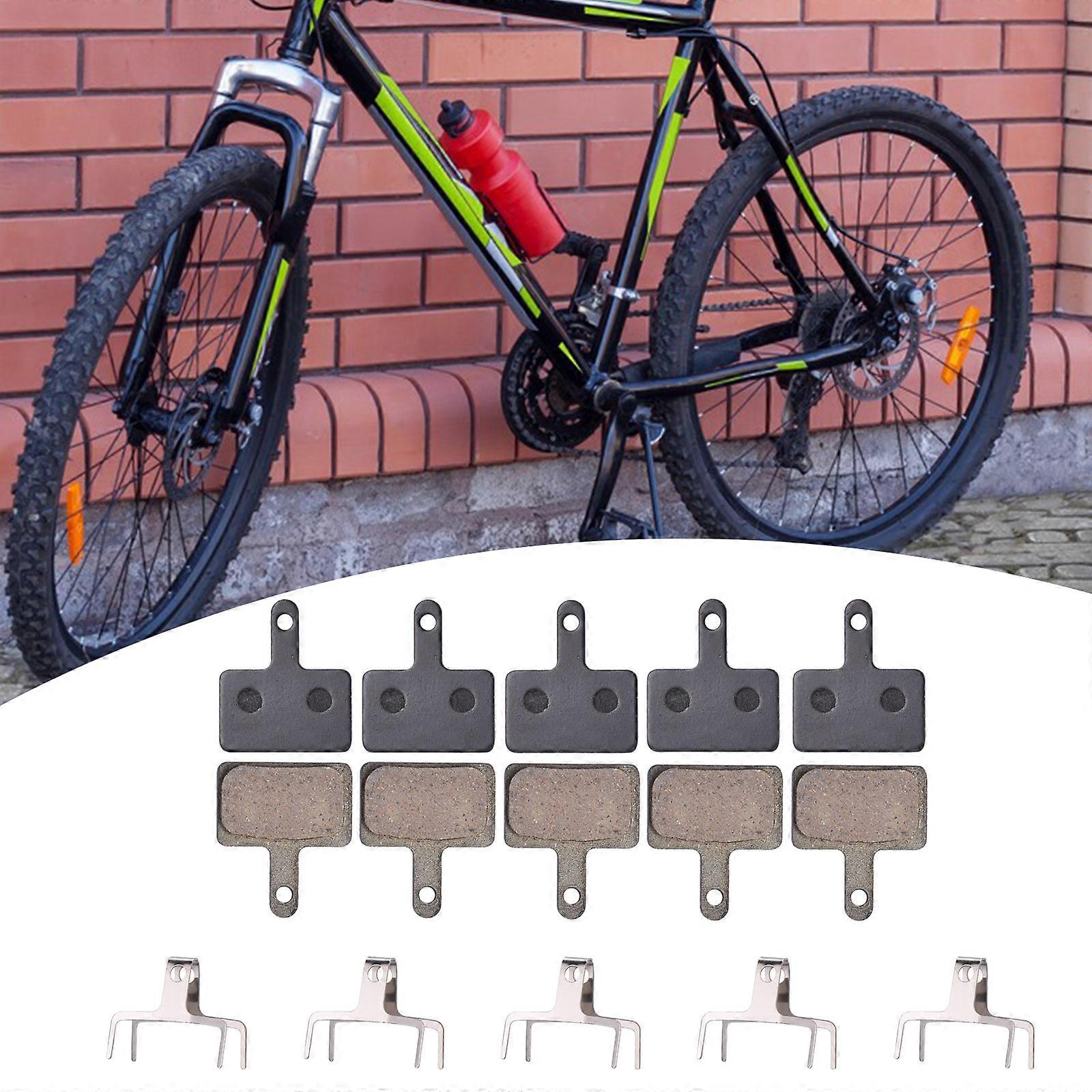 5Pair MTB Bike Disc Brake Pads Resin Semi Metal Mountain Bicycle for M315 M446