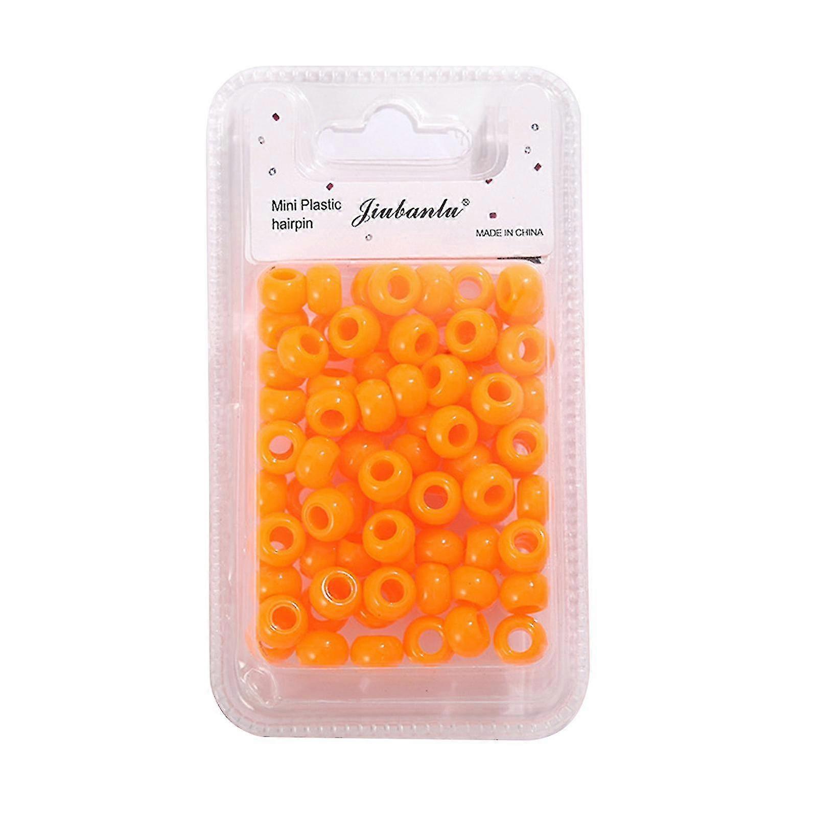 Perlen-Kit für Armband-Schmuck Herstellung DIY handgemachte Kinder geflochtene Haarperlen mehrere Farben Regenbogenperlen für DIY-Armbänder