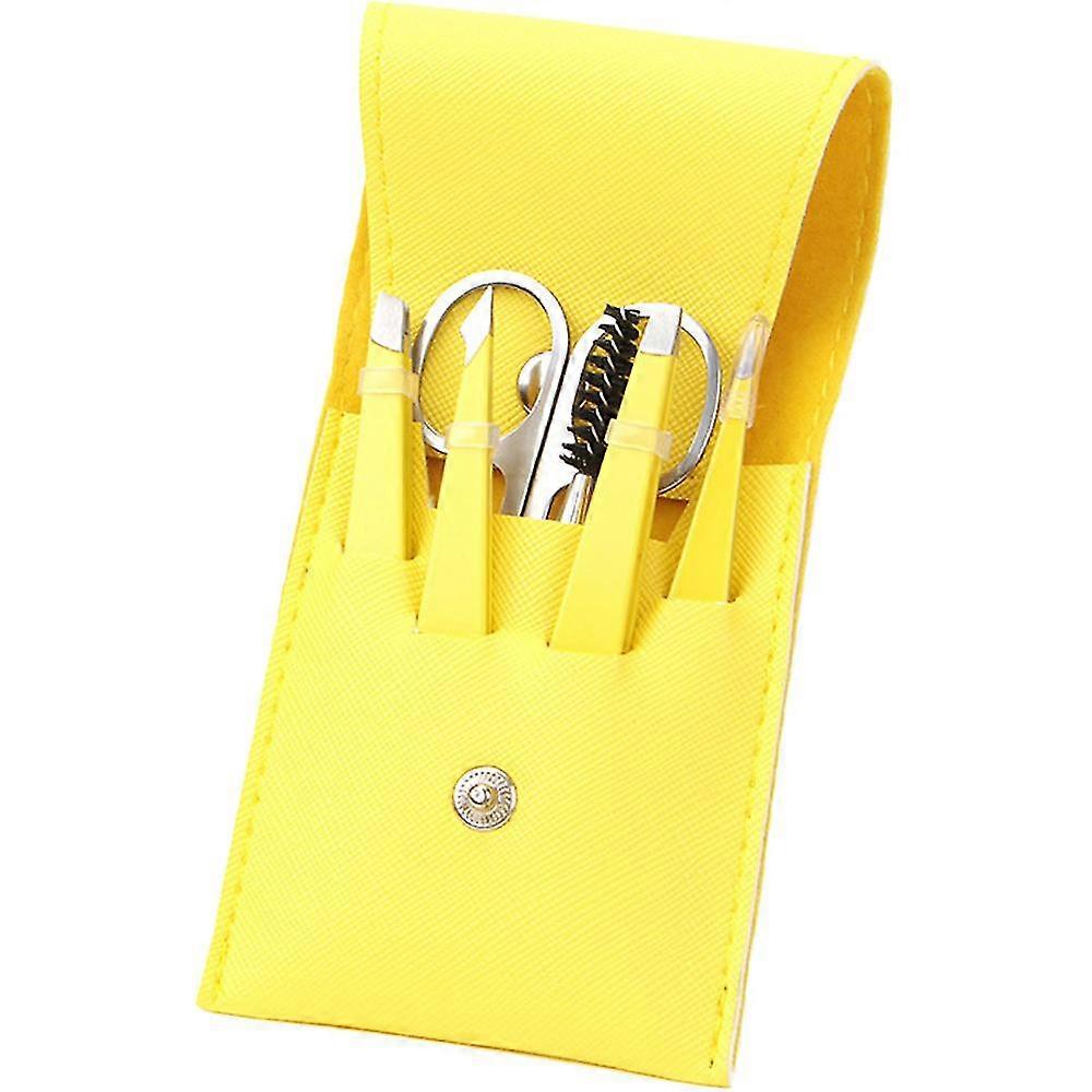 Eyebrow Tweezer Set  6 Pcs Tweezers