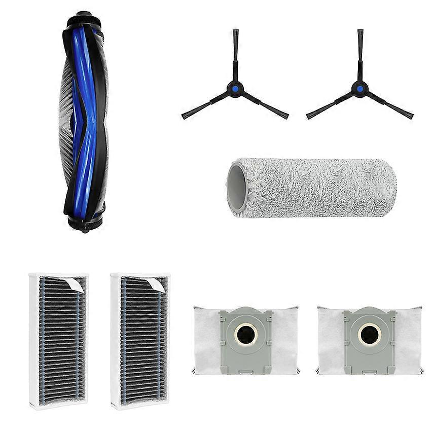 Sweeper Main Brush Side Brush Filter Rag Dust Bag Accessories for ECOVACS X8Pro/Plus