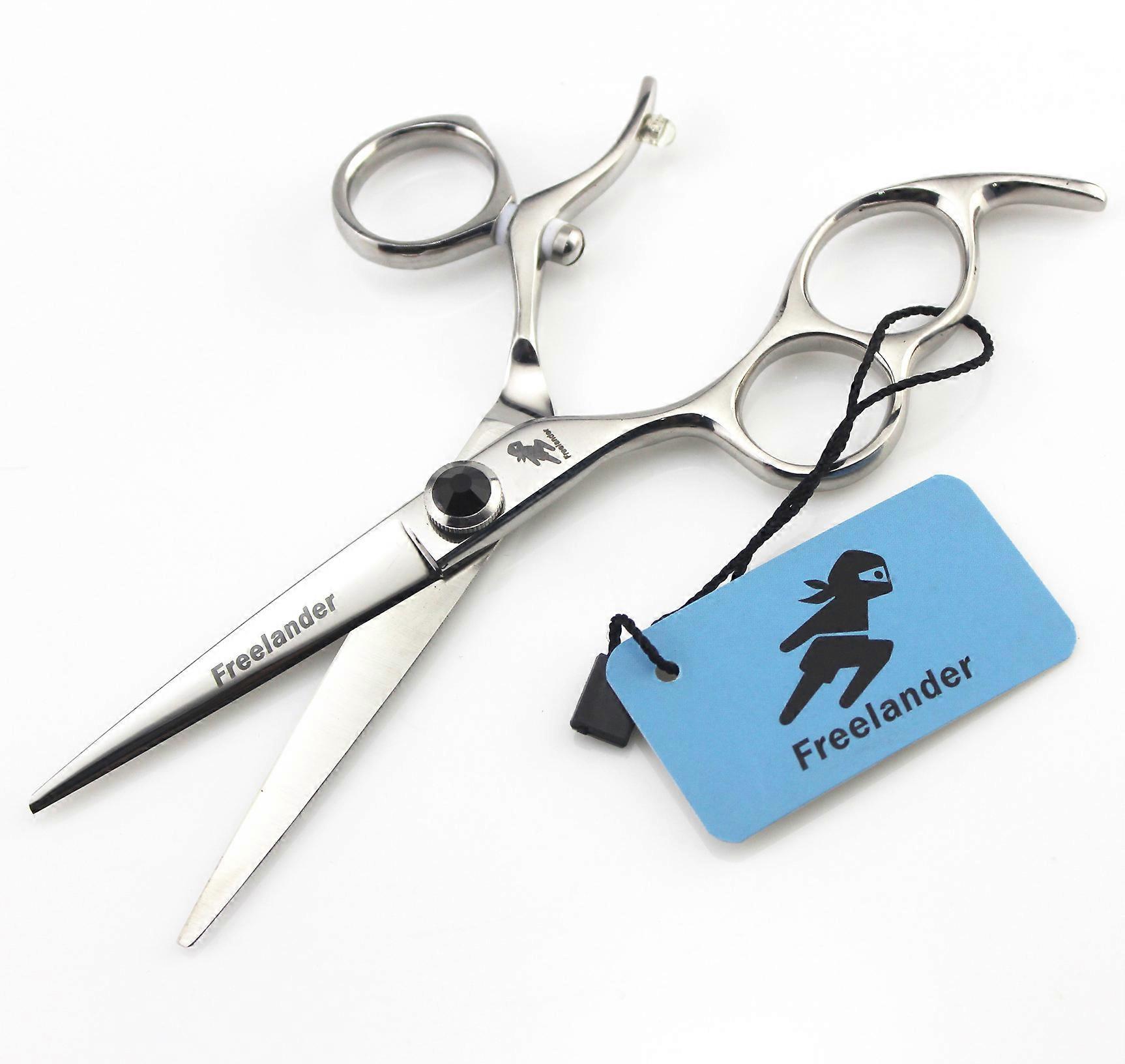 Tesoura para canhotos com cabo de 5,5 polegadas Tesoura plana Tesoura para canhotos