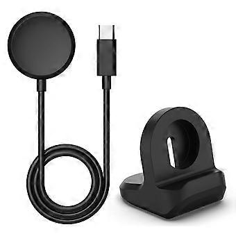 Type C Dock Charger Adapter Magnetic USB Charging Cord Base for Pixel Smartwatch