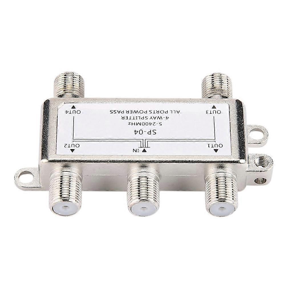 5-2400MHz 4 طريقة ل HD الرقمية اقناع كابل الفاصل 4 قناة الأقمار الصناعية / هوائي T