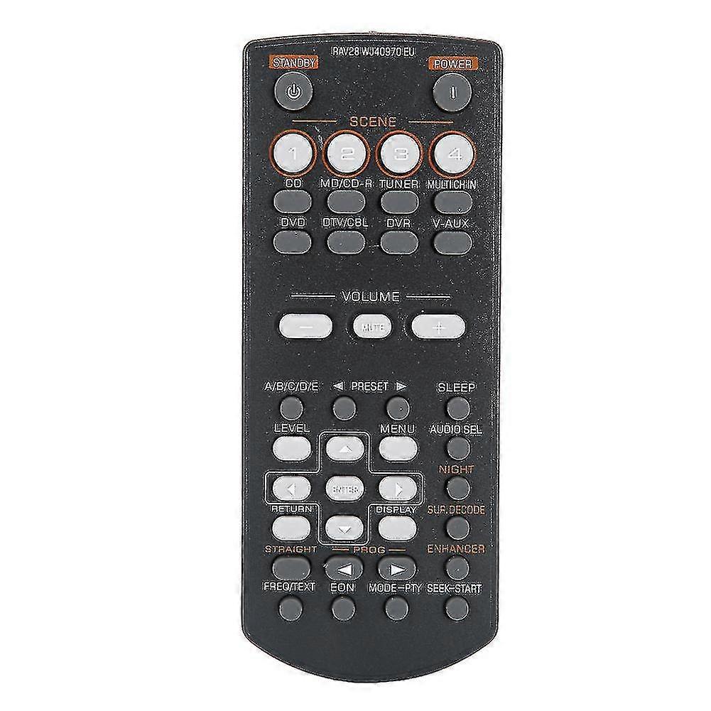 Yamaha RAV28 ABS Black Durable DVD Video Controller Remote Control Replacement Accessory