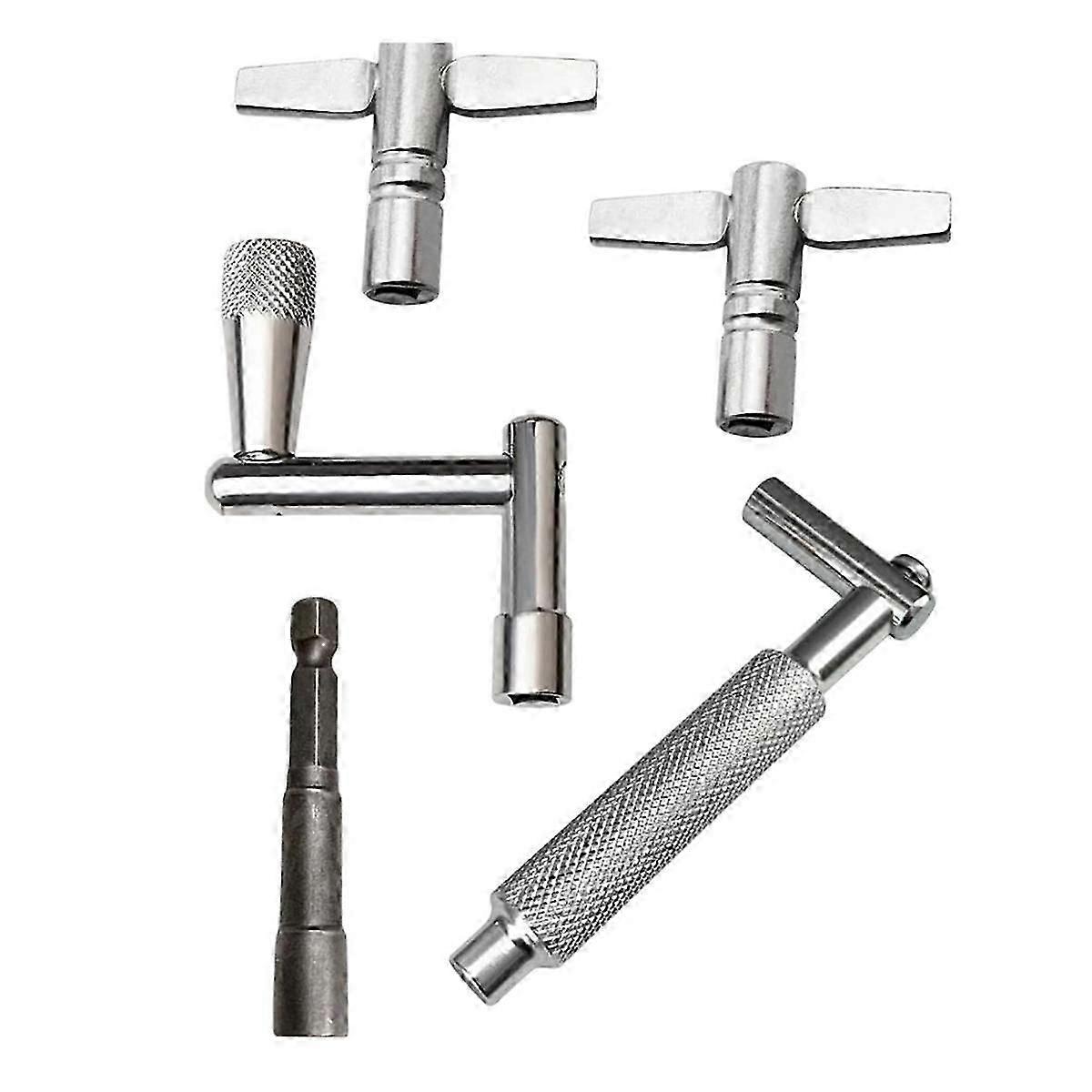 Z-shaped T-shaped Metal Drum Key Quick Drum Lock High-speed Rotating Speed Detachable Instrument Accessories