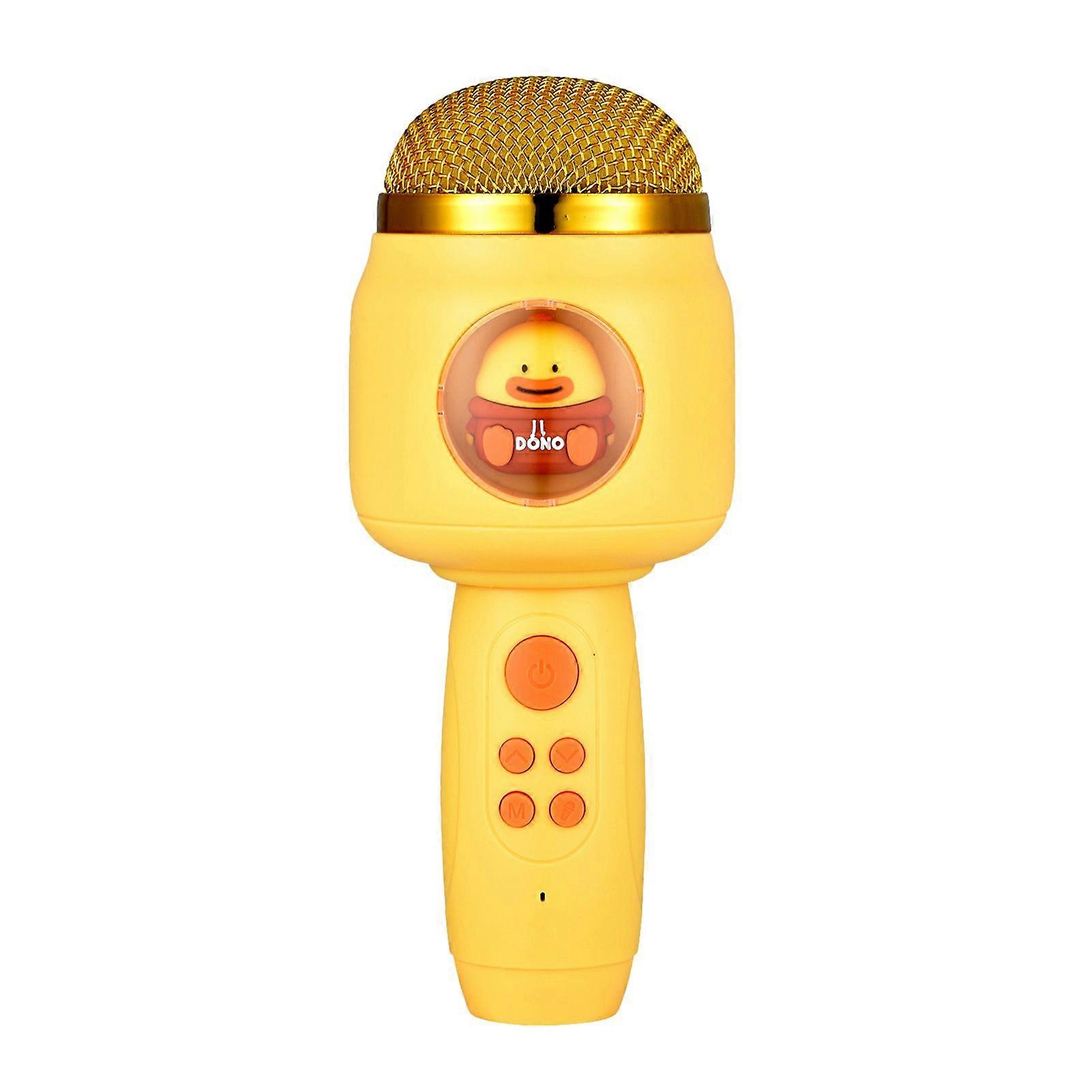 Wireless Karaoke Microphone Double Chorus Voice Changing Effects Noise Reduction Bluetooth-compatible 5.3 Handheld Mic