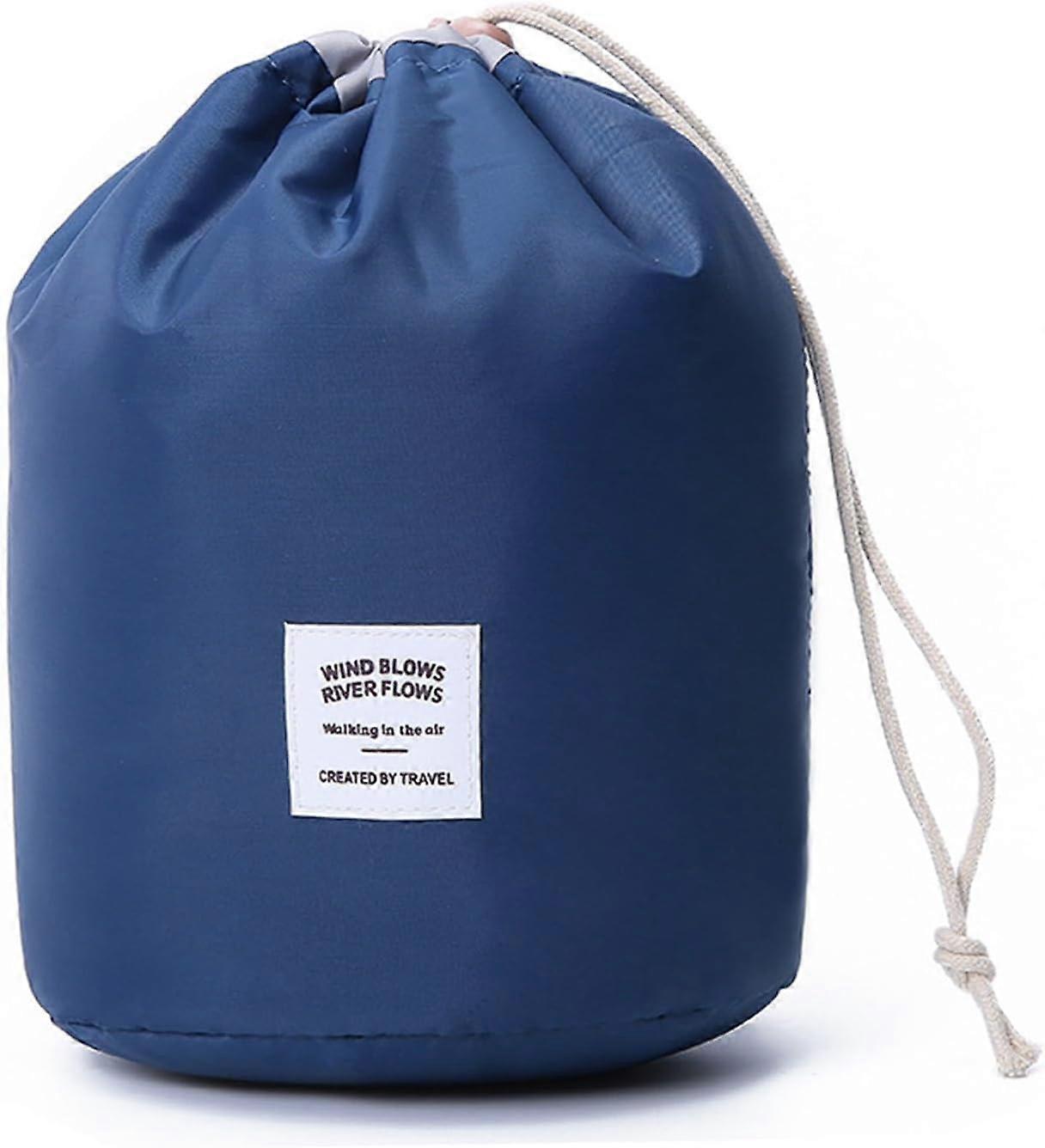 Women's Travel Cosmetic Bag Waterproof Design with Large Capacity, Durable Material, and Multiple Compartments in Black