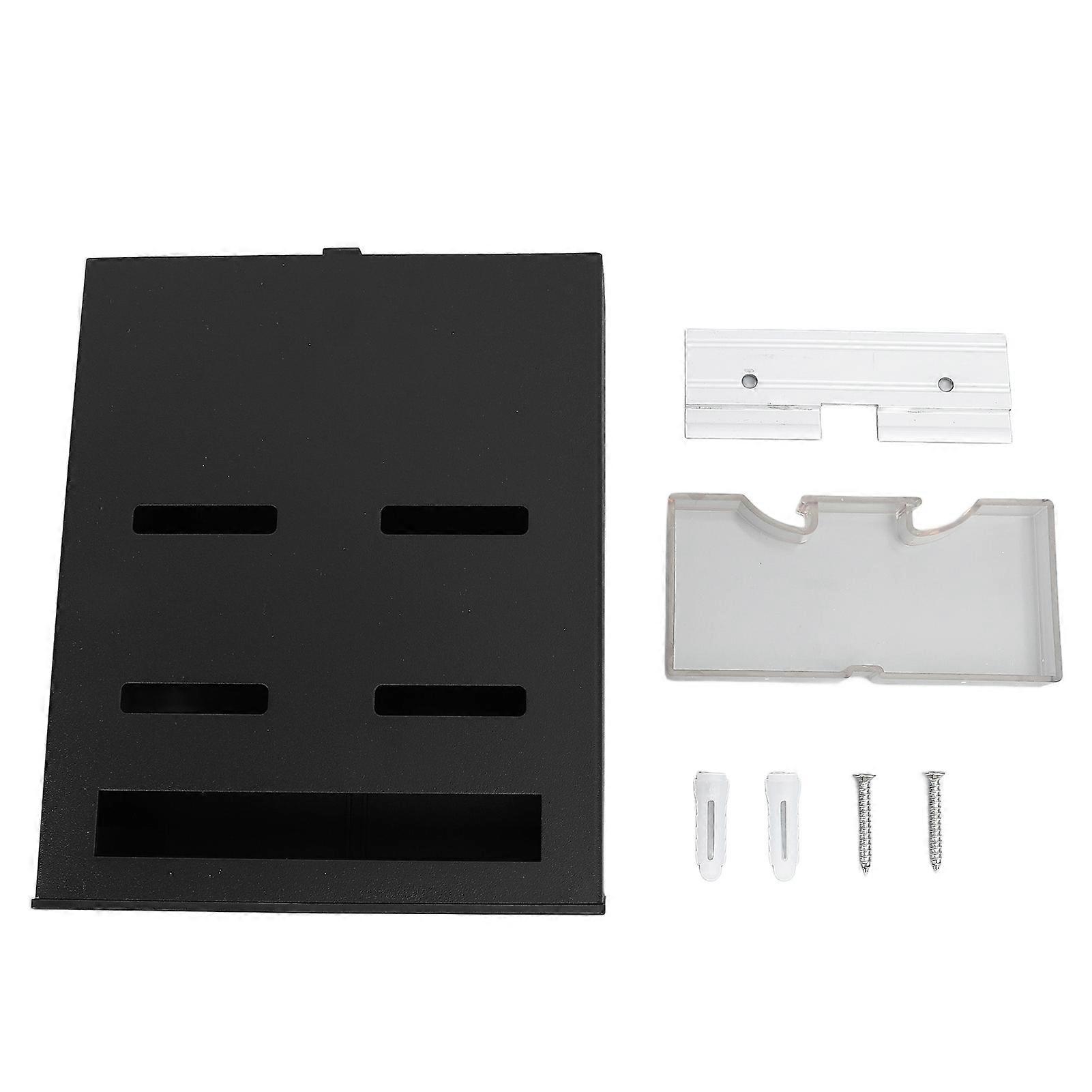 Wall Mounted Multipurpose Chopstick Holder with Drain Function - Modern Simple Kitchen Utensil Organizer