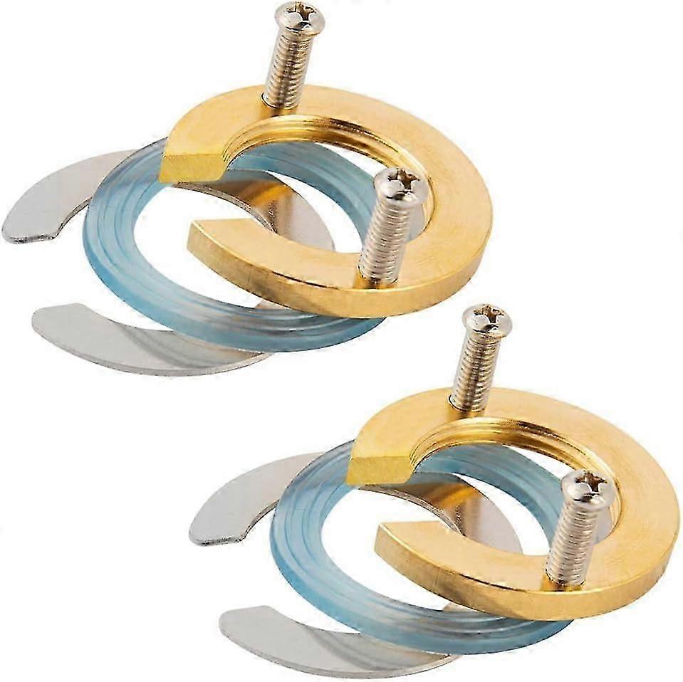 2 Sets Faucet Fixing Nuts Kit Single Hole Faucet Fixing Parts Kitchen Faucet Fixing Nut Kit