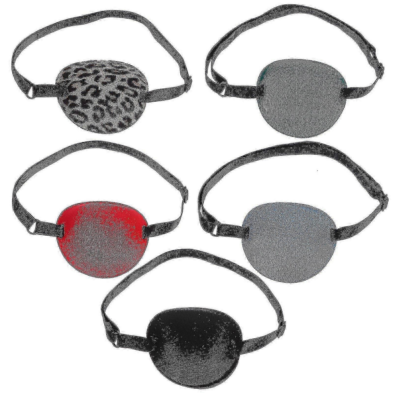 10 stk enkelt øjenmasker voksne justerbare elastiske øjenplastre Amblyopia strabismus øjenmaske bind for øjnene
