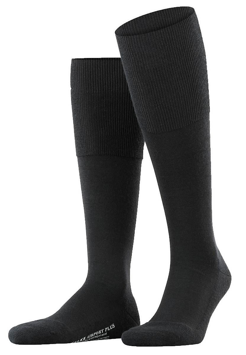 Falke Airport Plus Knee-High Socks - Black