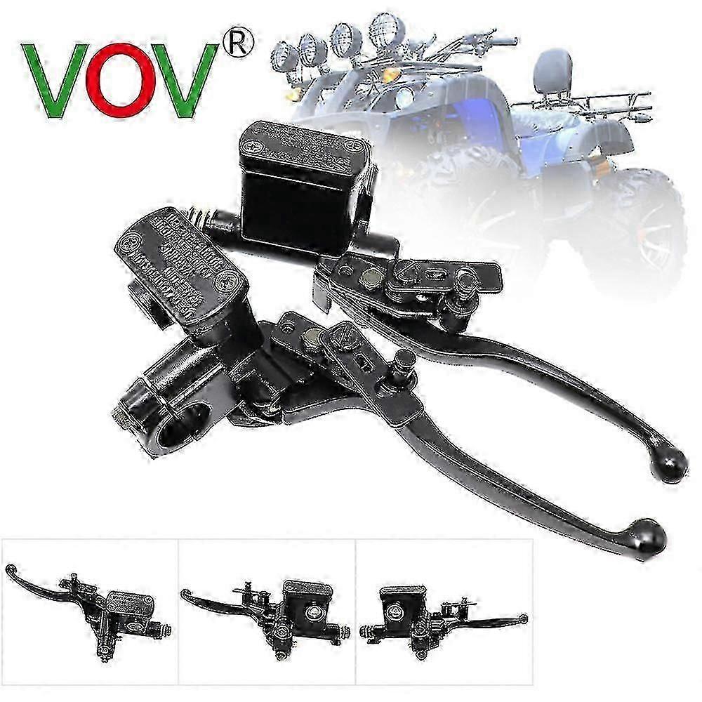 Unique Hydraulic Brakes Universal Motorcycle Brake Pump Buggy Scooter Cylinder Pump Handle Accessories Left Right Clutch Lever 50-250cc