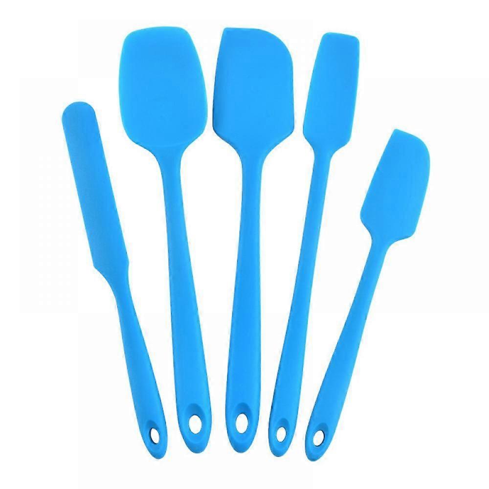 Kitchenware Baking Tools Cream Silicone Kitchenware Set of 9 Kitchen Utensils Cake Scraper Blade