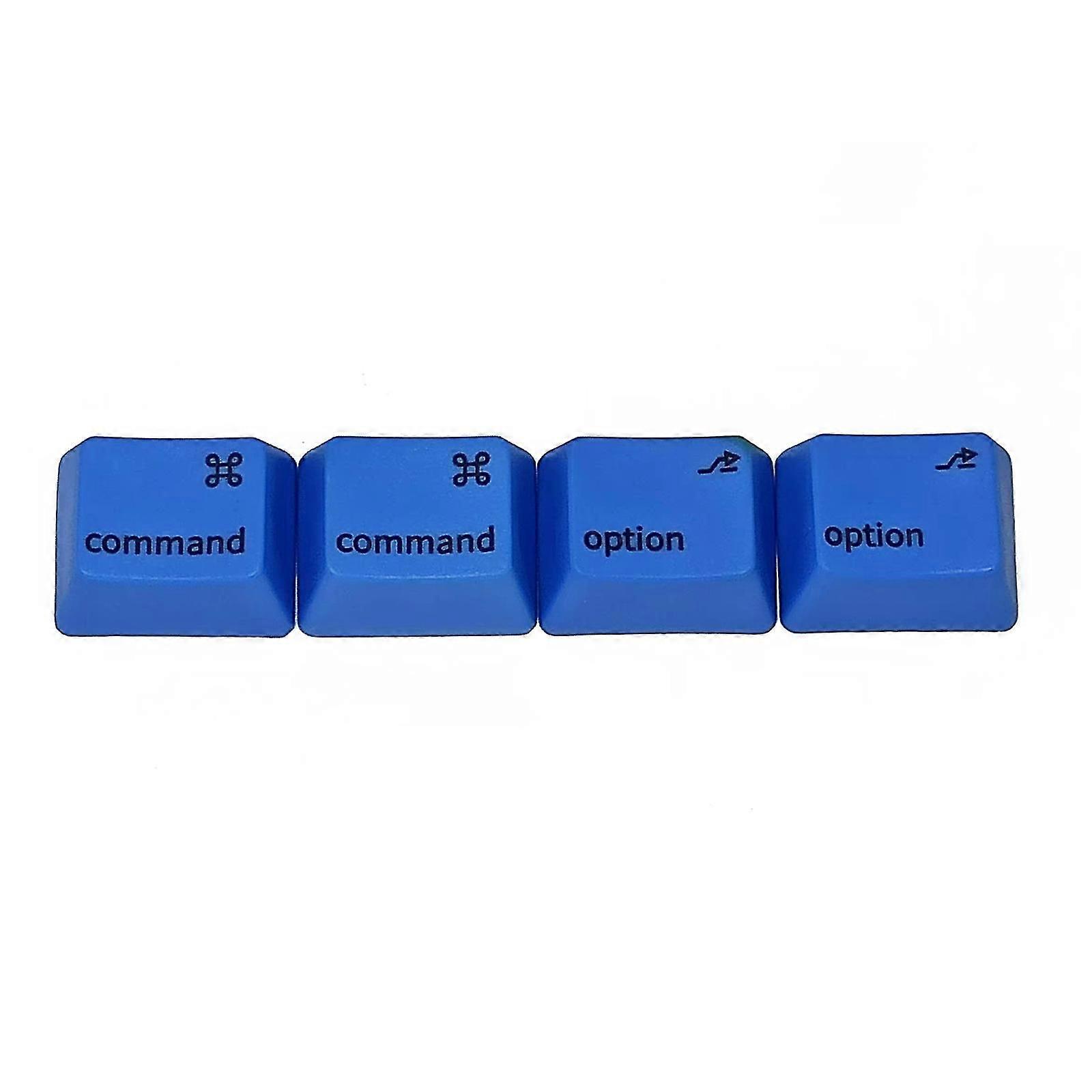 1Set PBT Dye Subbed Keycaps For MAC-Style Mechanical Keyboard 1.25U 1.25X Keycap