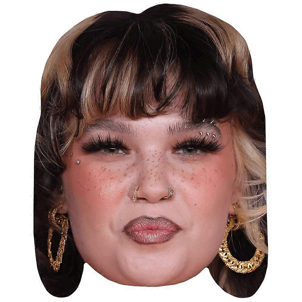 Lola Young (Make Up) Celebrity Mask, Flat Card Face