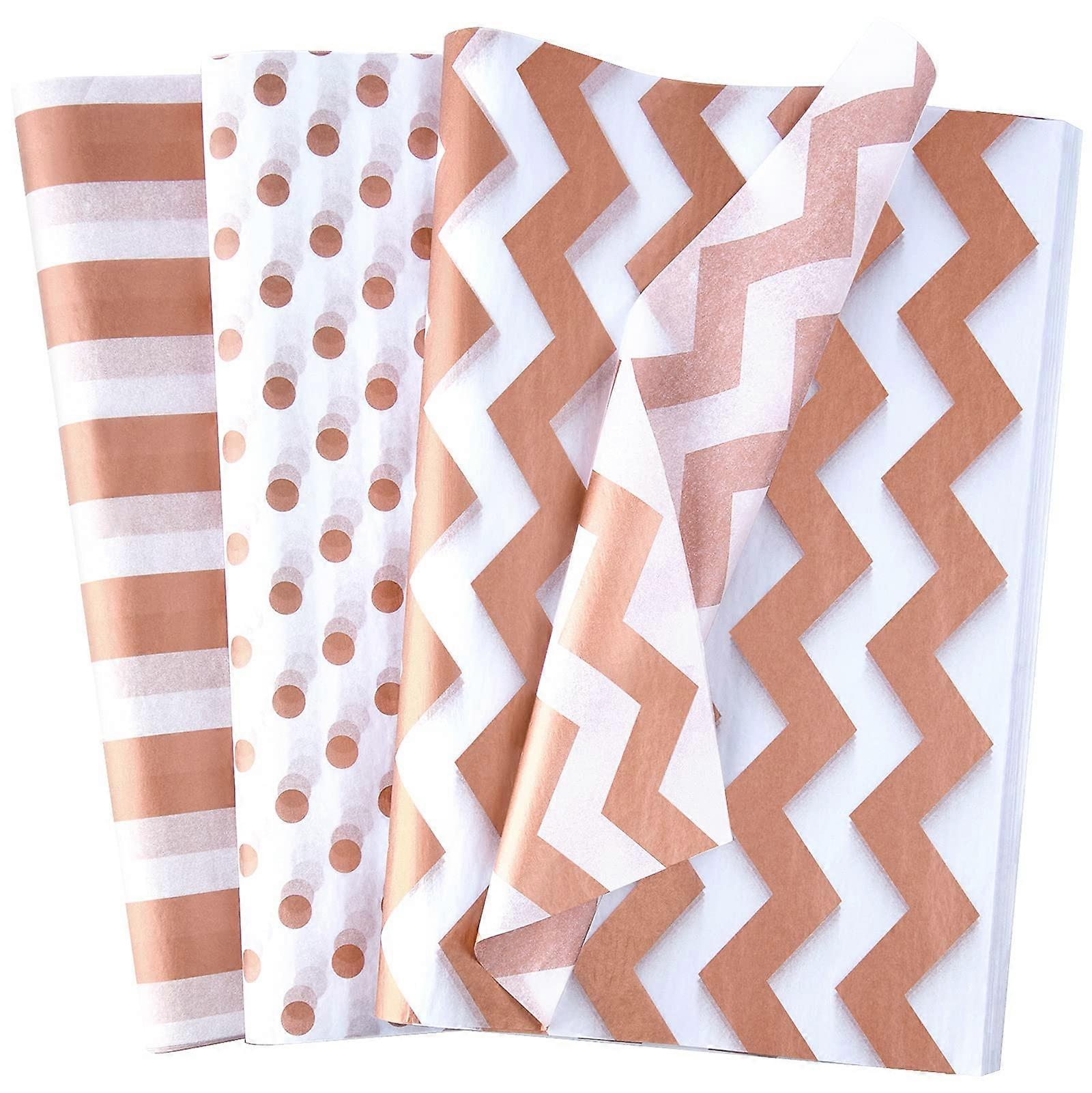 60 Pcs Rose - colored Decorative Tissue Paper