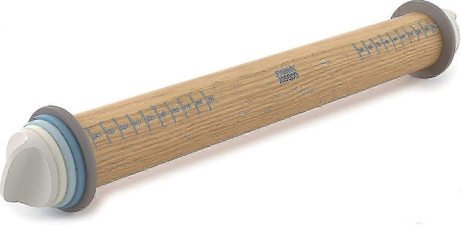 Adjustable Rolling Pin With Removable Rings