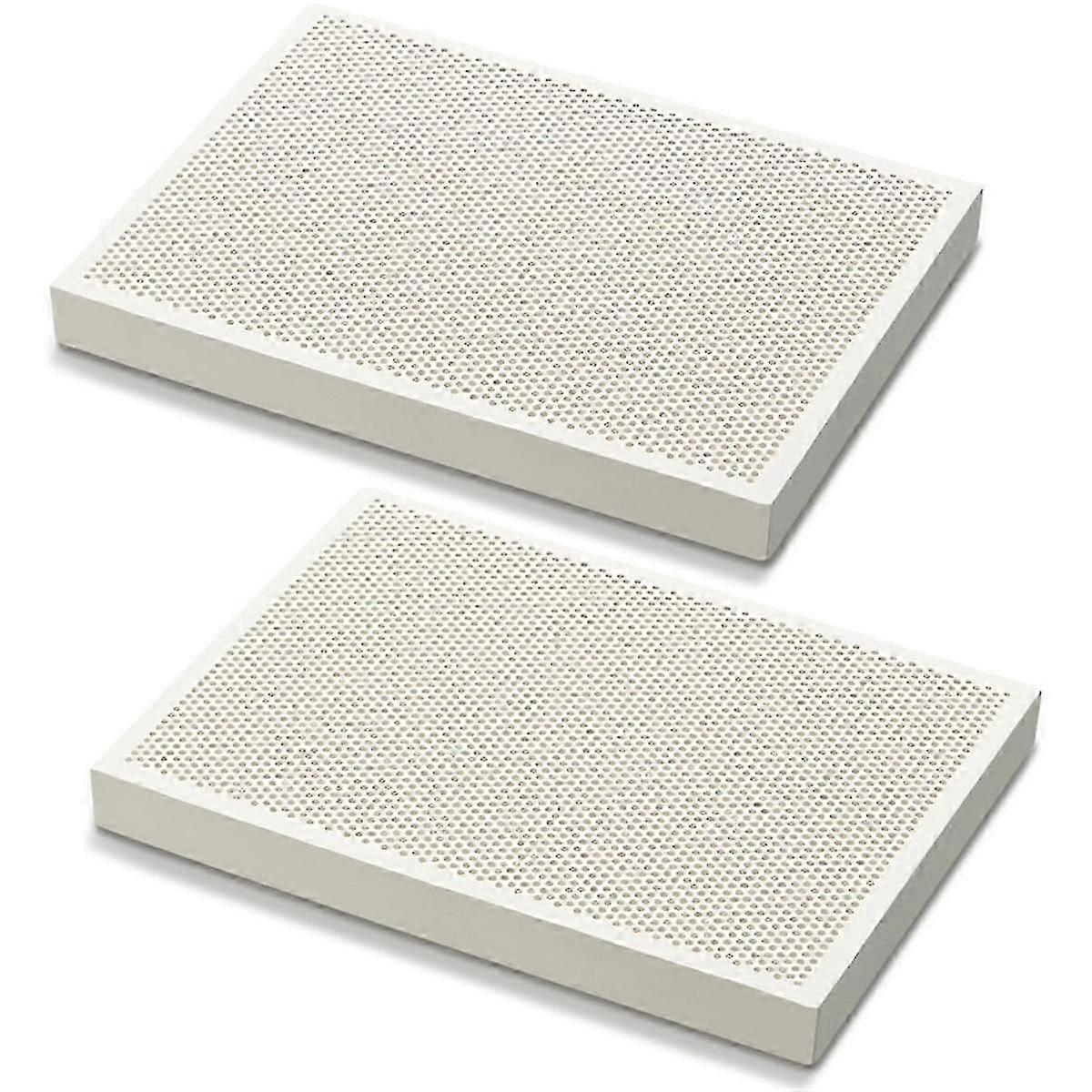 2 stk Honeycomb keramiske smykker loddeplader - ideel til smykkefremstilling