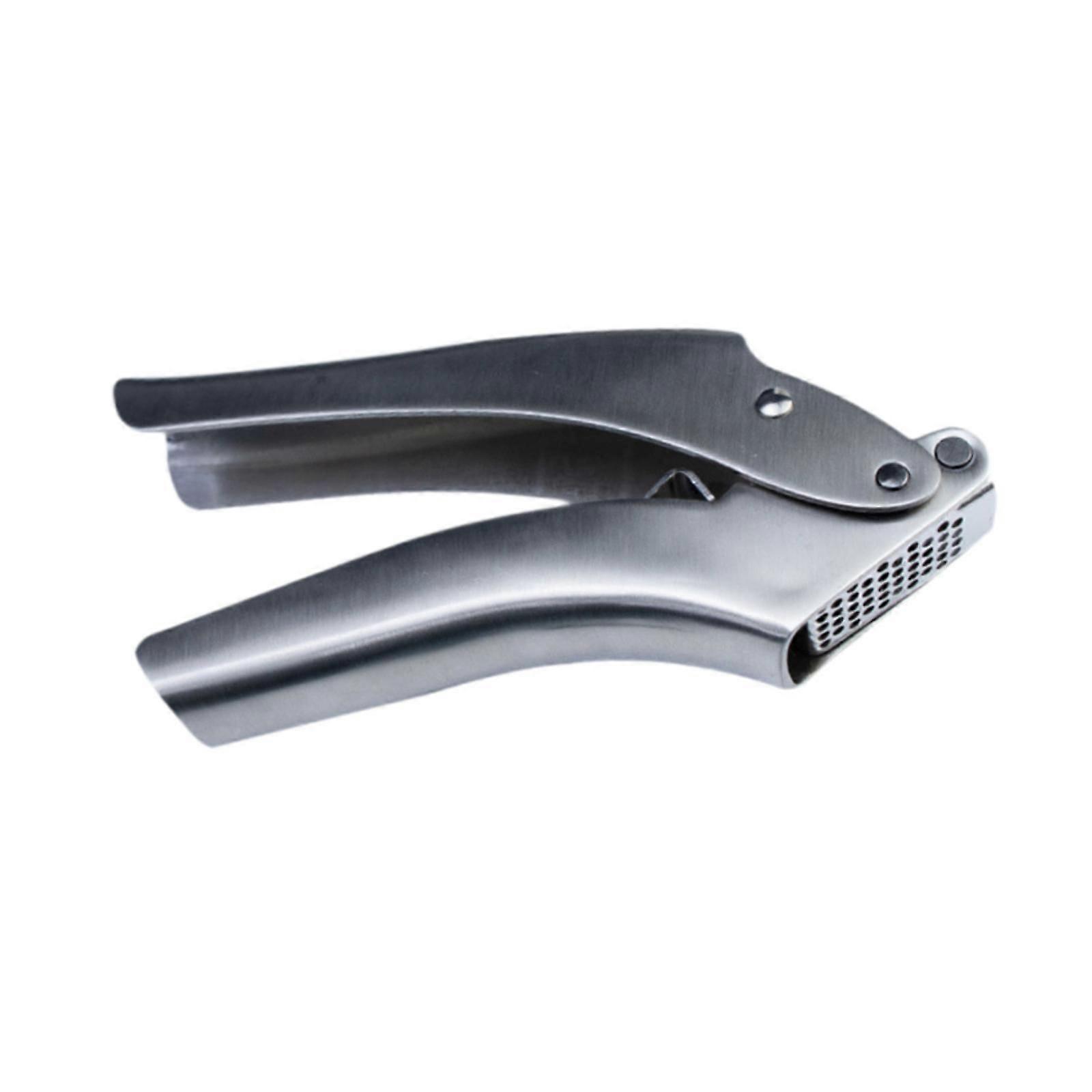 Garlic Press Easy to Clean Comfortable Grip Handheld Rustproof Garlic Mincer