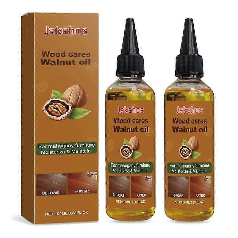 2x forynge tregulvrens Hardtre gulvrenseløsning 100 ml multifunksjonell gulvpoleringsvæske for tregulv