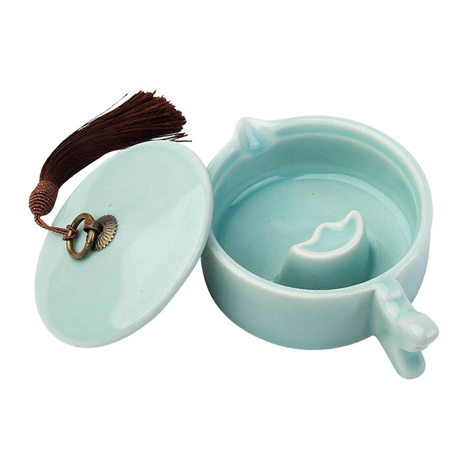 Multifunction Inkslab Calligraphy Inkstone Ceramic Painting Inkslab Student