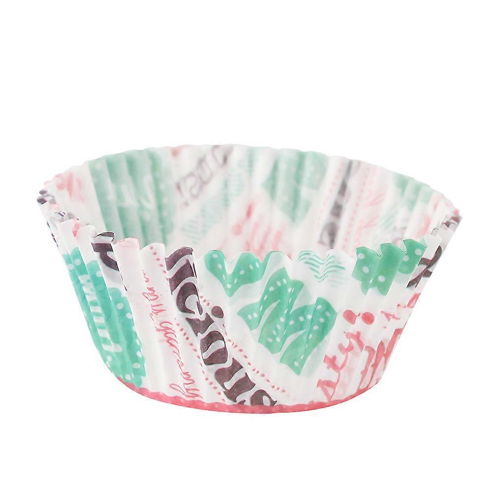 Mini Cupcake Liners Paper Round Baking Cups for Muffins, 100-Count, Ideal for Family Parties and Weddings