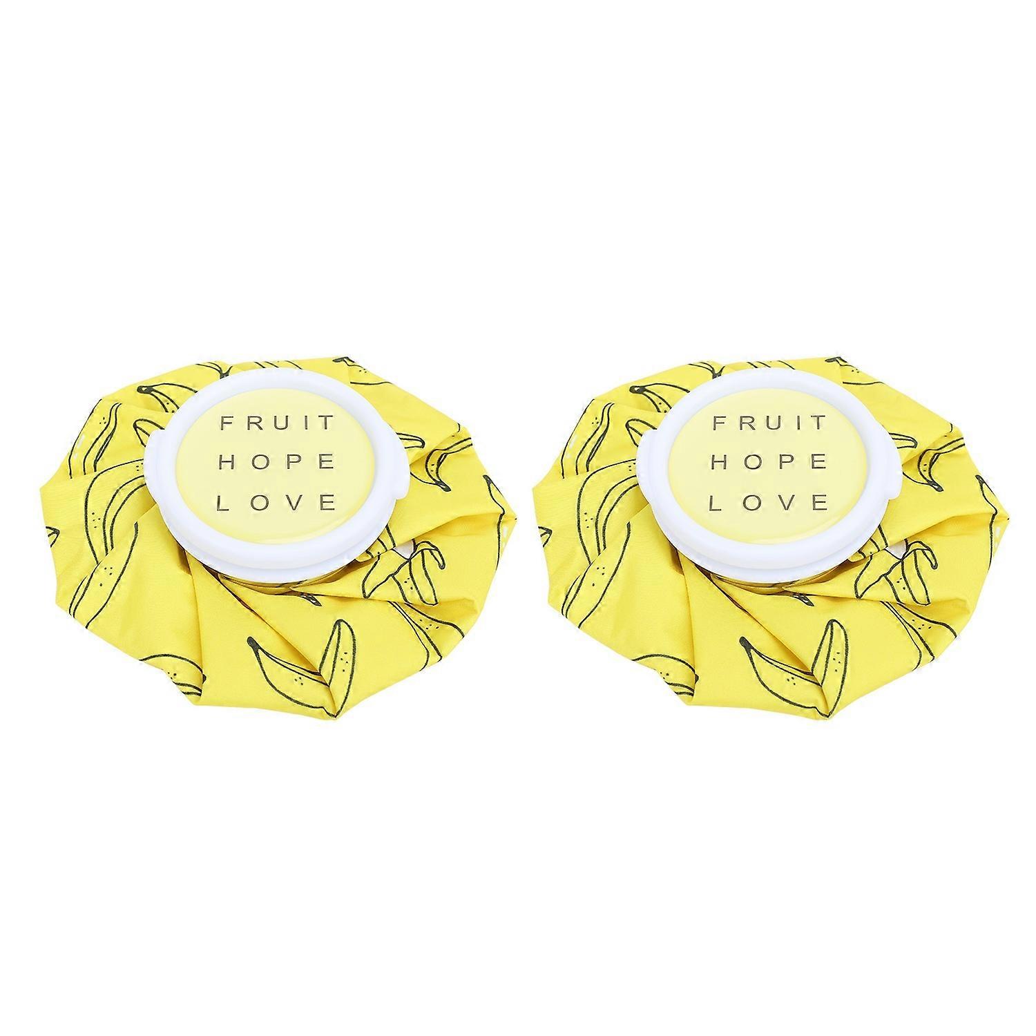 2pcs Cloth Ice Bag Cute Cartoon Hot Cold Compress Multifuntional Small Ice Bag for Swelling Wisdom T