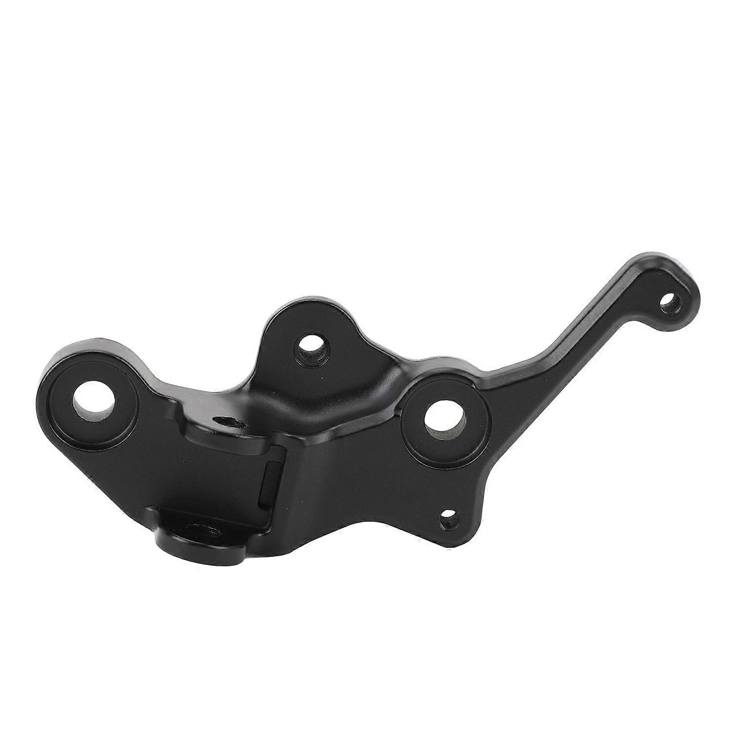 Front Footrest Pedal Peg Bracket Aluminum Rust Proof Crack Resistant Foot Pedal Peg Bracket Mount fo