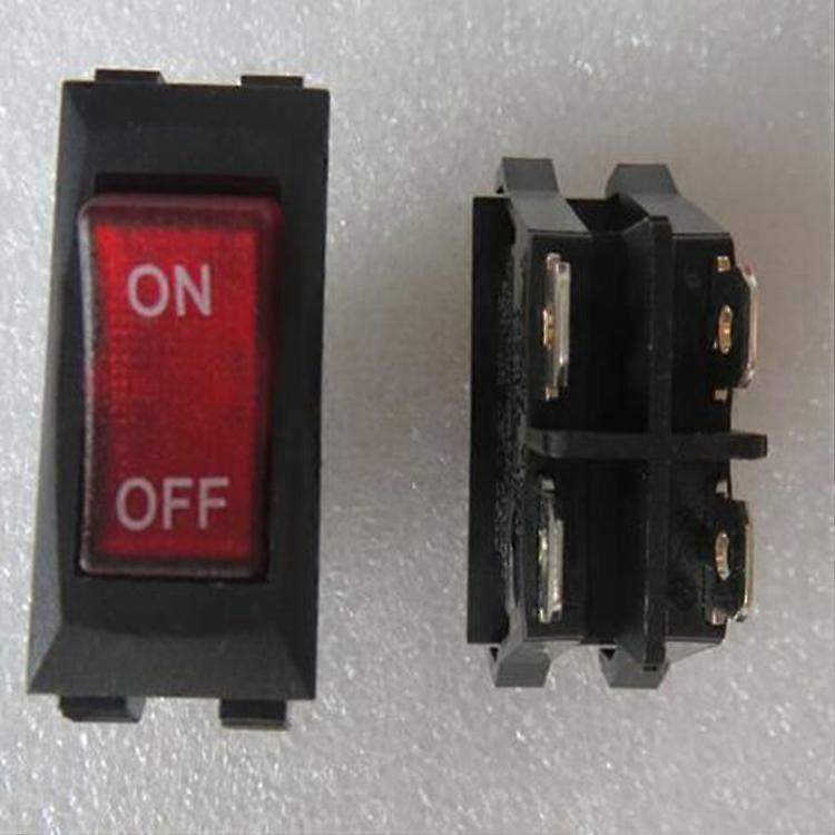 Power Rocker Switch RF-1009 4-Pin 2-Gear Rocker Toggle Switch 16A (Button ON/OFF Sign without Light)