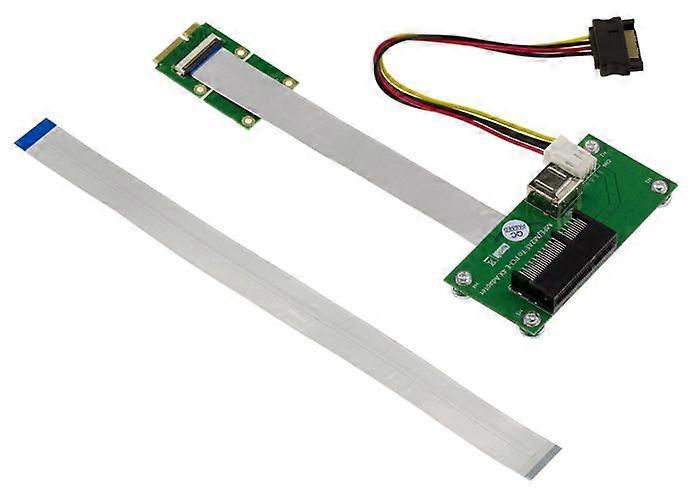 KALEA-INFORMATIQUE PCIe x4 to miniPCIe riser adapter with shielded ribbon cable 15cm or 25cm