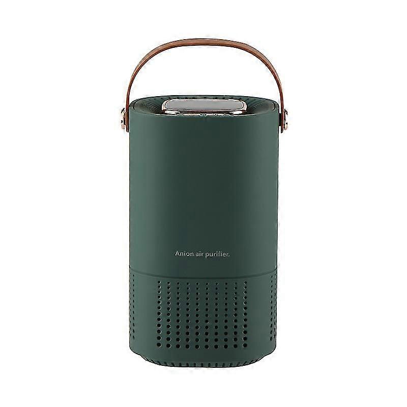 Portable Air Purifier LED Digital Display Wireless Odor Removal Negative Ion Generator for Car and Home - Aromatherapy tablet -GSL
