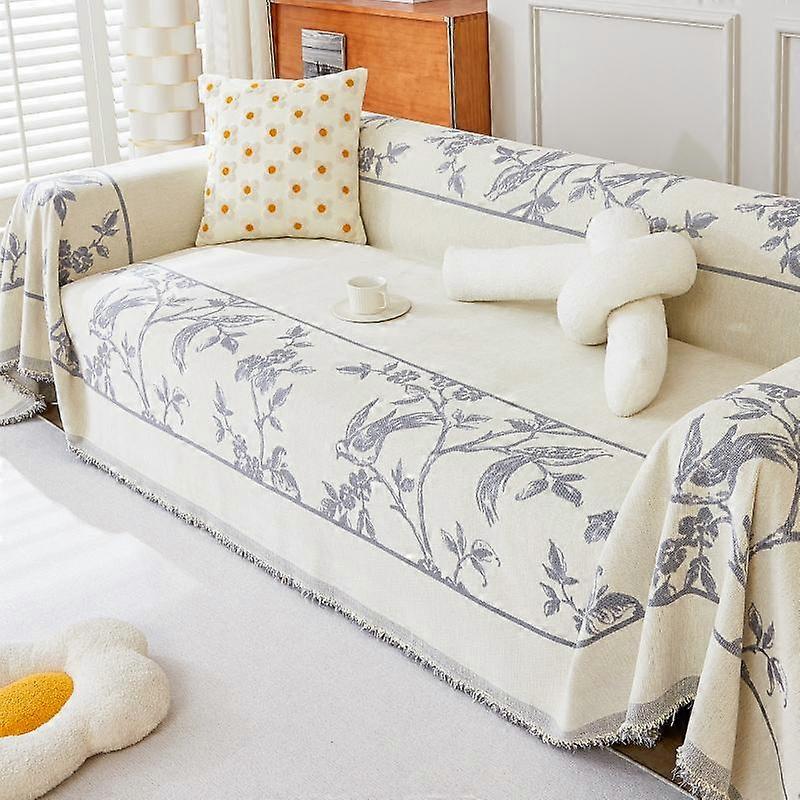 Luxury Sofa Cover Chenille Sofa Towel Blanket Couch Cover Universal Anti-cat Scratch Sofa Cover for Living Room 1/2/3/4 Seater
