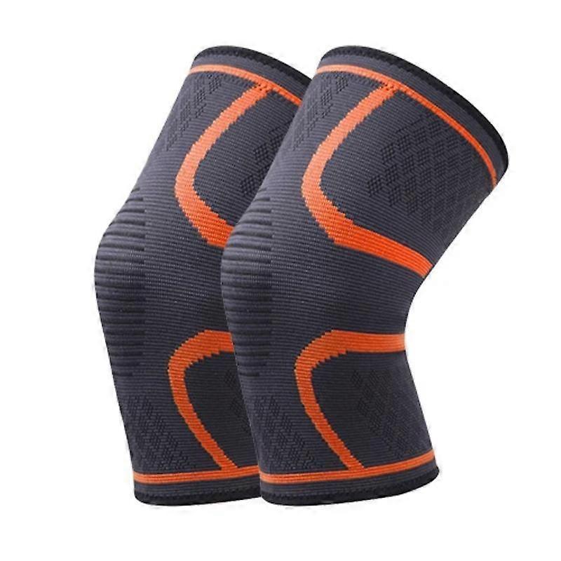 1Pair Knee Pads Breathable Nylon Elastic Sports Knee Support Brace Running Fitness Basketball Football Protector Joelheiras