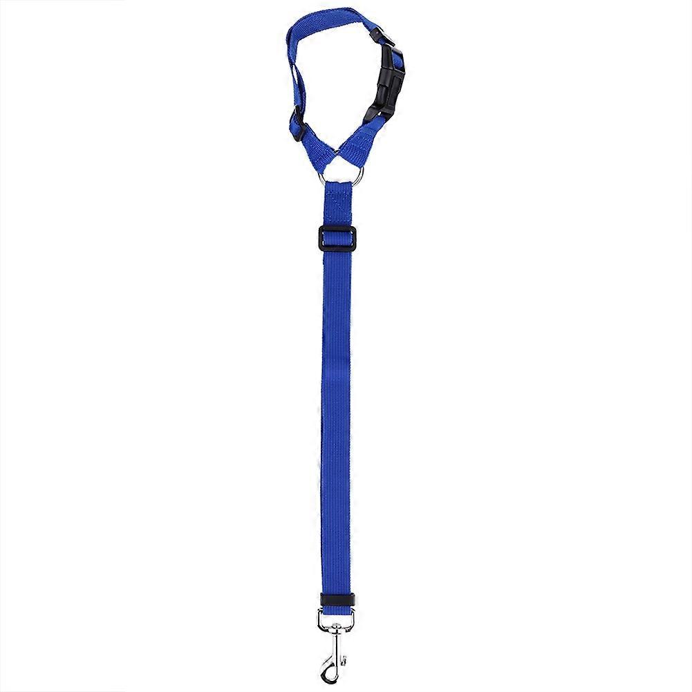 Dog Cat Puppy Car Belt with Socket Ring Fixed Rope Harness
