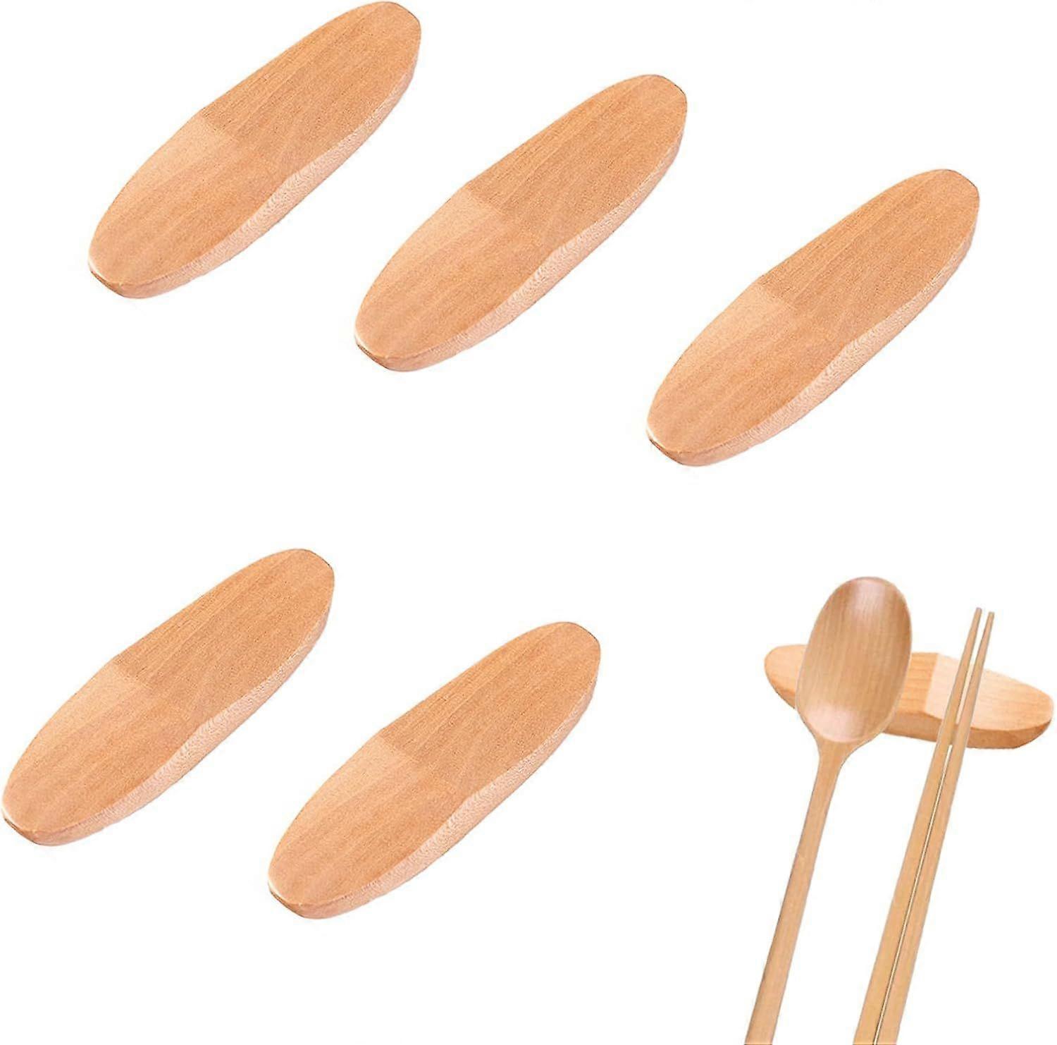 pcs Chopstick Holder, Chopsticks Holder, Chopsticks Rest, Spoon Fork Holder, Wooden Chopstick Holders, Wooden Chopstick Rest, Chopsticks Holder for Sp